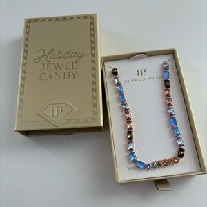 Bomb Party Holiday25 Jewel Candy Ice the Cake, Baby Necklace Chestnut Frost RG